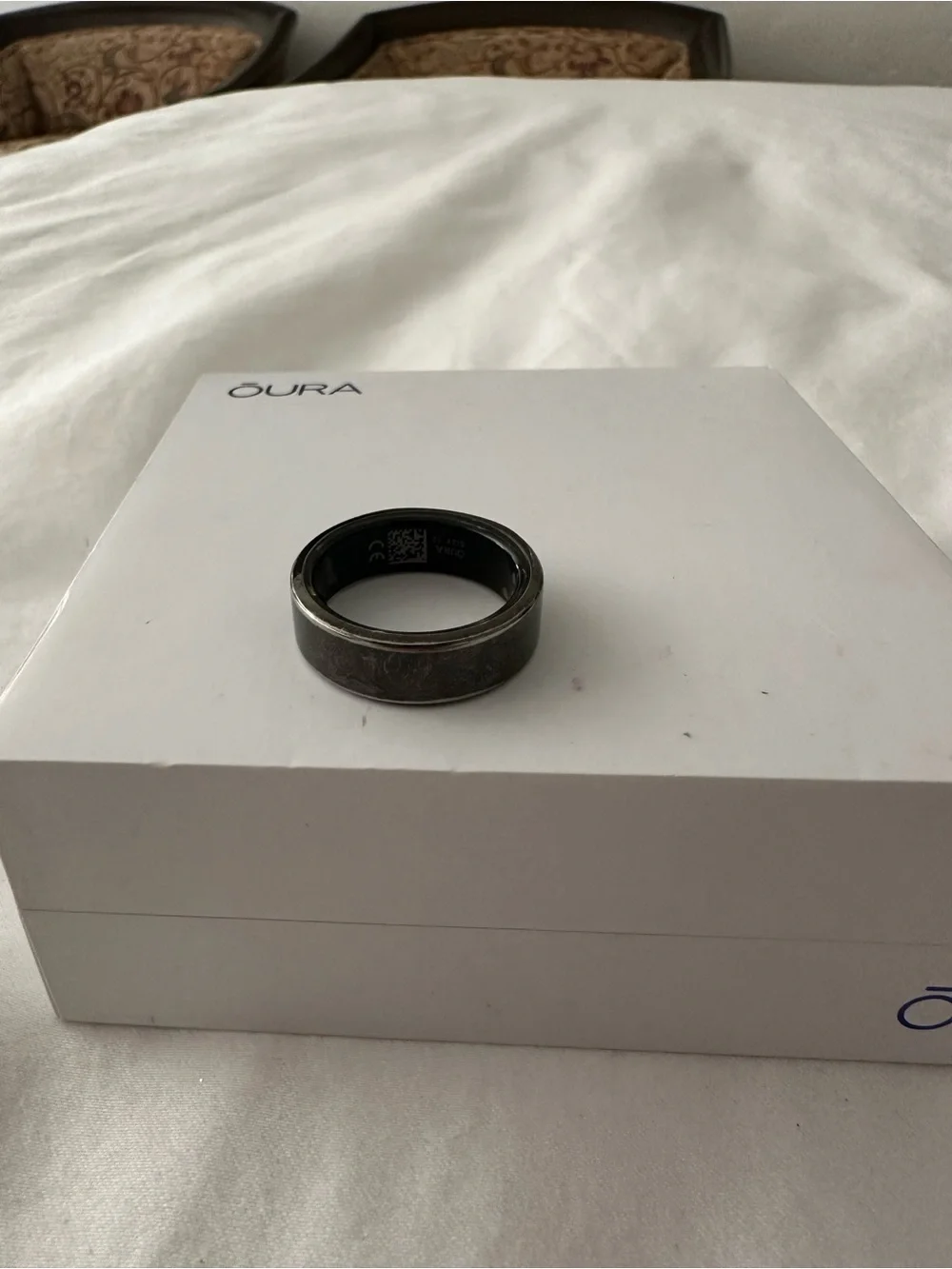 The Oura Ring Gen3 Heritage Stealth (Size 12)